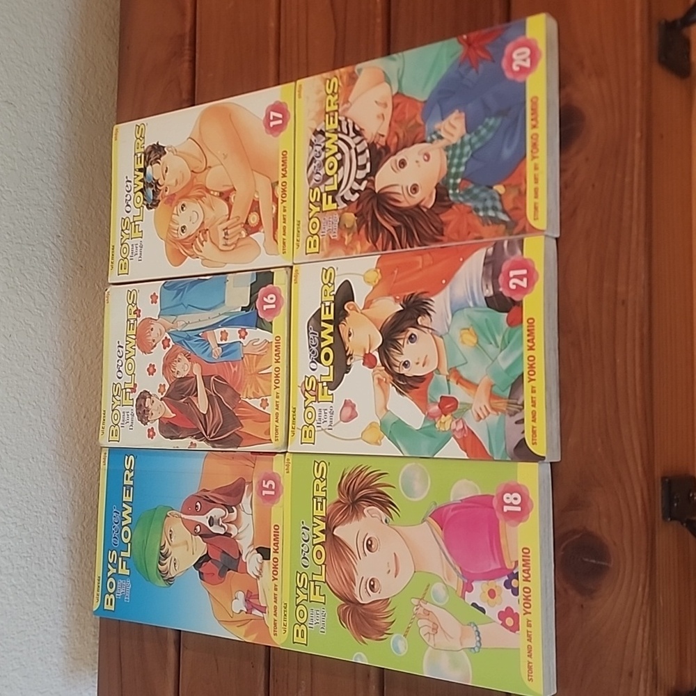 Boys Over Flowers  Manga Graphic Novel English Romance 15,16,17,18,20,21